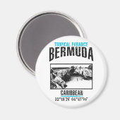 Bermuda Magneet (Voorkant / Achterkant)
