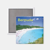 Bermuda magneet (Voorkant / Achterkant)