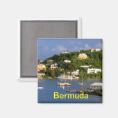 Bermuda magneet (Voorkant / Achterkant)