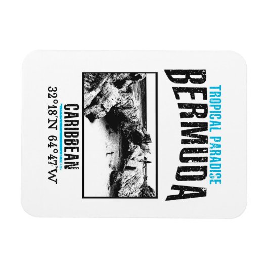 Bermuda Magneet (Horizontaal)