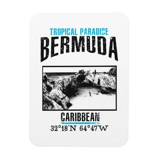 Bermuda Magneet (Verticaal)