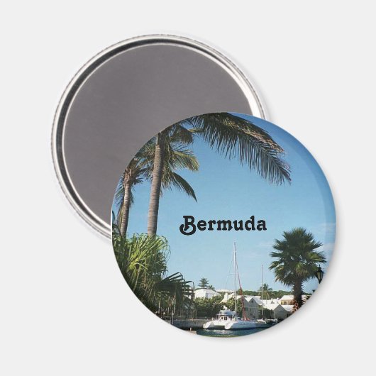 Bermuda Magnet (Voorkant / Achterkant)