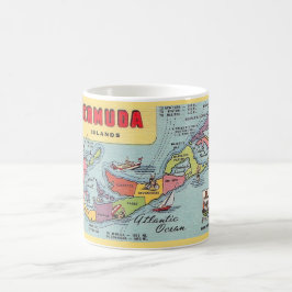 Bermuda Map Koffiemok