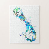 Bermuda Map Puzzle Legpuzzel (Verticaal)