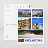 Bermuda - Mosaic - Briefkaart (Voorkant / Achterkant)