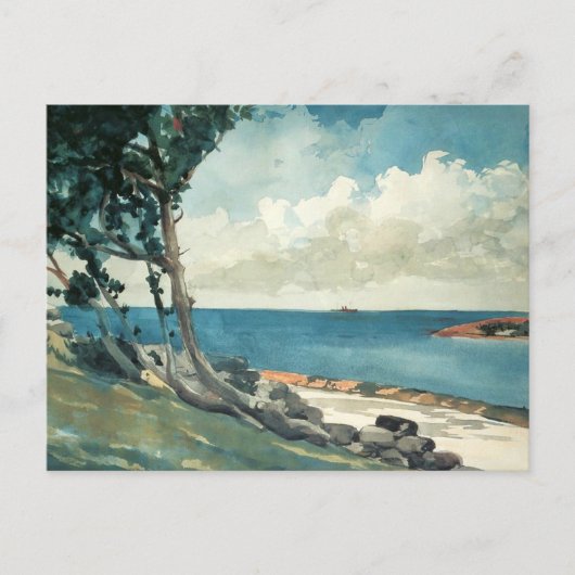Bermuda North Road Landschap Winslow Homer Briefkaart (Voorkant)