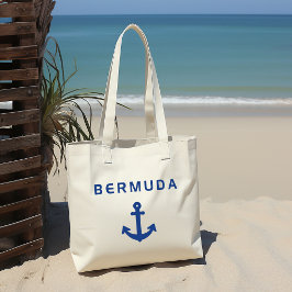 Bermuda Old Anchor for Sailing Light-Color Tote Bag
