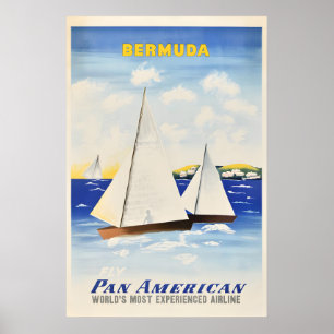 Bermuda - Oude Reisaffiche Prints