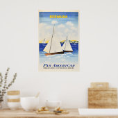 Bermuda - Oude Reisaffiche Prints (Keuken)