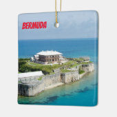 Bermuda Panoramic Kerstmis Ornament (Links)