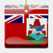 Bermuda Panoramic Kerstmis Ornament (Achterkant)