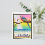 Bermuda Paradijs. Briefkaart (Staand voorkant)