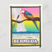 Bermuda Paradijs. Briefkaart (Voorkant)