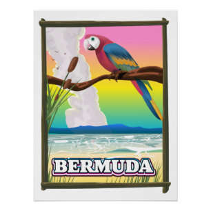 Bermuda Paradijs. Perfect Poster