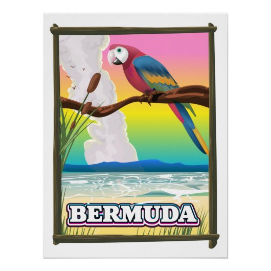 Bermuda Paradijs. Perfect Poster (Voorkant)