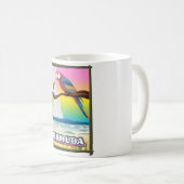 Bermuda ParReserve. T-Shirt Sierkussen Button Koffiemok (Voorkant rechts)