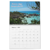 Bermuda Photo Calendar Kalender (Feb 2027)