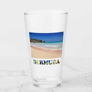 Bermuda Pink Sand Beach Hoefijzer Bay Beer Pint Glas
