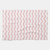 Bermuda Pink Wave Chevron Theedoek (Horizontaal)