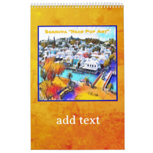 Bermuda Pop Art Kalender