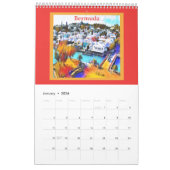 Bermuda Pop Art Kalender (Jan 2026)