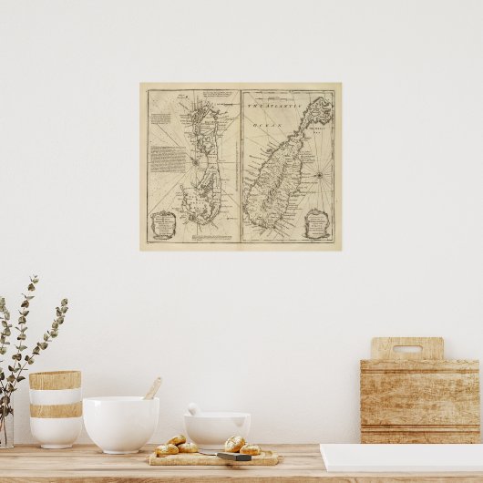 Bermuda Poster (Keuken)