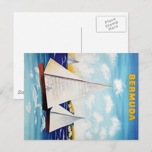 Bermuda Producten Briefkaart (Voorkant / Achterkant)