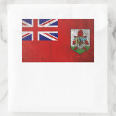 Bermuda Rechthoekige Sticker (Tas)