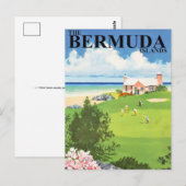 Bermuda Reisbriefkaart Briefkaart (Voorkant / Achterkant)