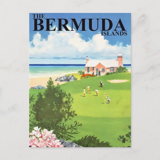 Bermuda Reisbriefkaart Briefkaart (Voorkant)