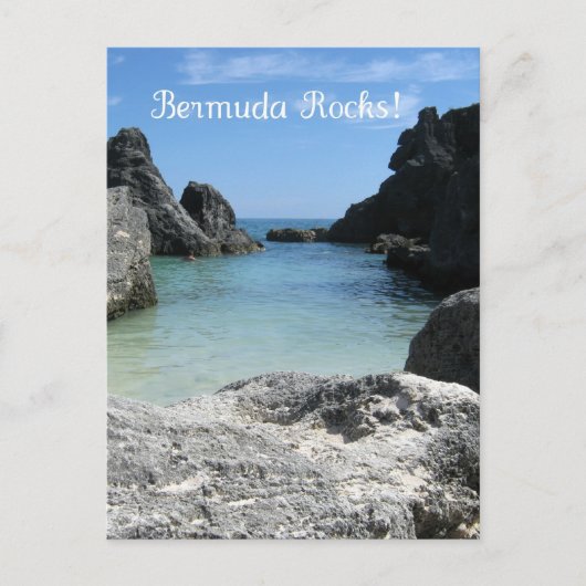 Bermuda Rocks Briefkaart (Voorkant)