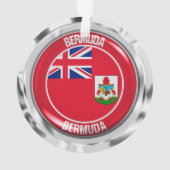 Bermuda Round Emblem Ornament (achterkant)