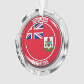 Bermuda Round Emblem Ornament (voorkant)