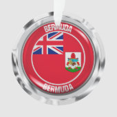 Bermuda Round Emblem Ornament (voorkant)