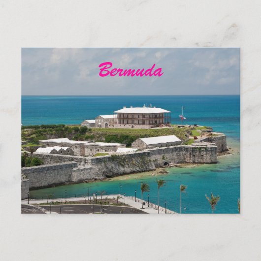 Bermuda Royal Naval Shipyard Briefkaart (Voorkant)