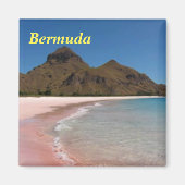 Bermuda roze stranden magneet (Voorkant)