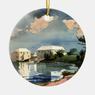 Bermuda, Salt Kettle artwork, Keramisch Ornament