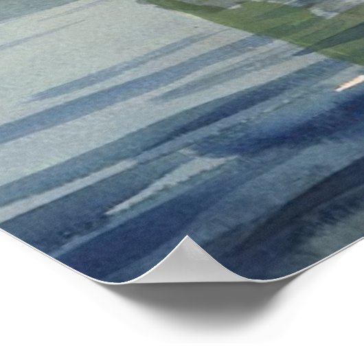 Bermuda, Salt Kettle artwork, Poster (Hoek)