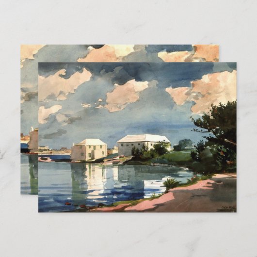 Bermuda, Salt Kettle Briefkaart (Voorkant / Achterkant)