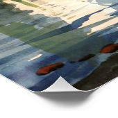 Bermuda, Salt Kettle, mooie kunst Perfect Poster (Hoek)