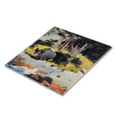 Bermuda Settlers, een Winslow Homer schilderij, Tegeltje (Zijkant)