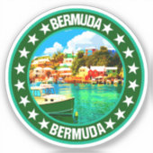 Bermuda Sticker (Voorkant)