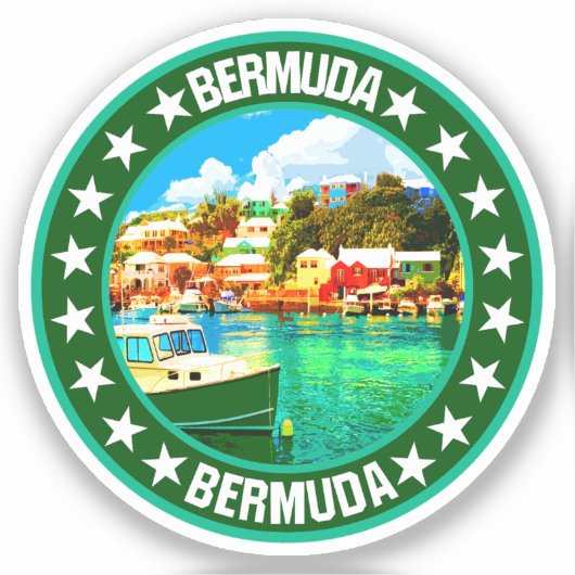 Bermuda Sticker (Voorkant)