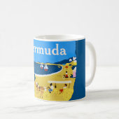 Bermuda-strandmok Koffiemok (Voorkant rechts)