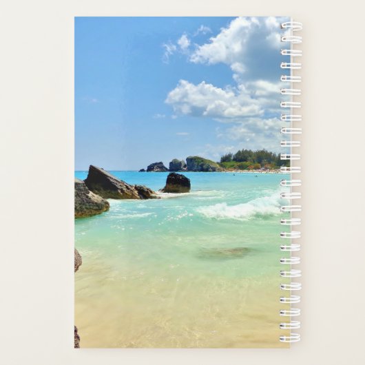 Bermuda strandplanner, natuur fotonotebook planner (Achterkant)