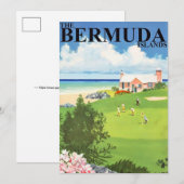 Bermuda Travel 5x7 Big Postcard (Voorkant / Achterkant)