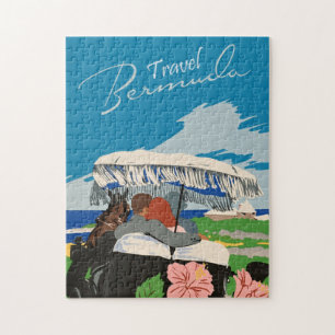 Bermuda Travel Art Ilustratie Legpuzzel