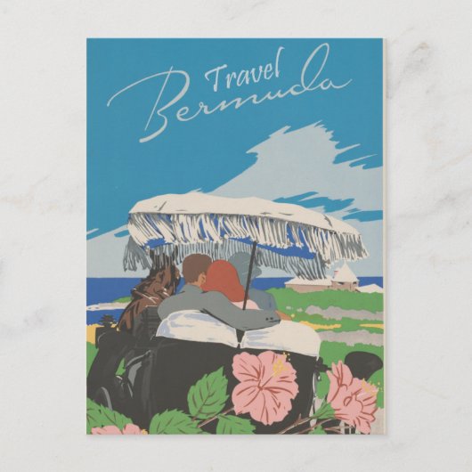 Bermuda Travel Briefkaart (Voorkant)