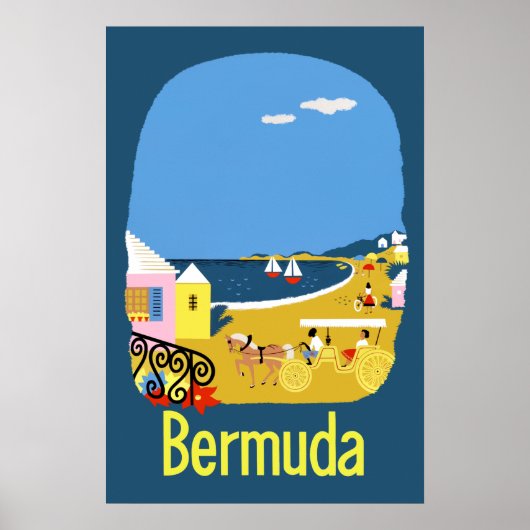 Bermuda Travel Poster (Voorkant)