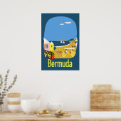 Bermuda Travel Poster (Keuken)